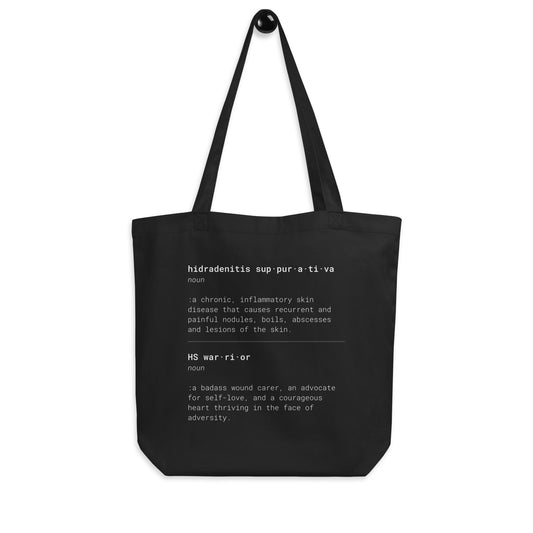 HS & HS Warrior "Dictionary" Eco Tote Bag