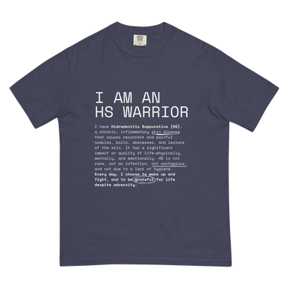 I am an HS Warrior 100% Cotton Unisex T-shirt