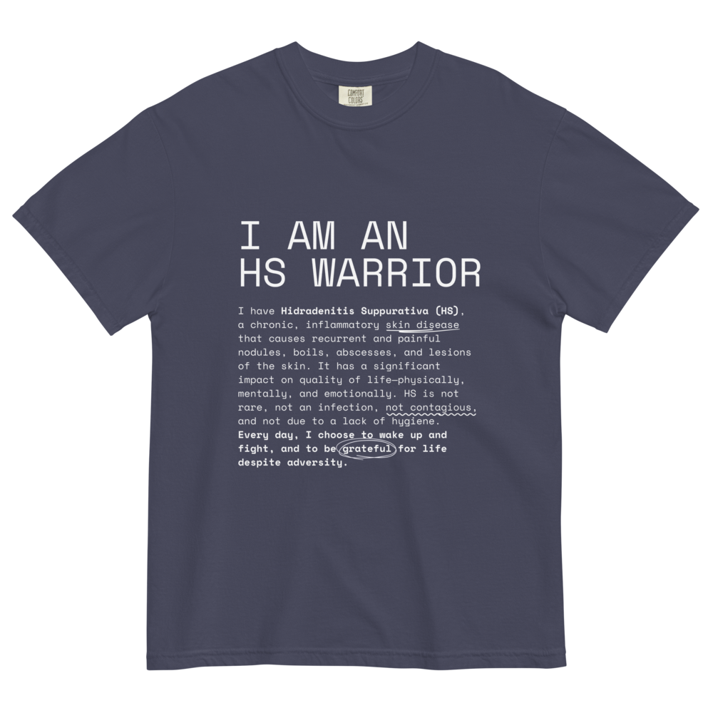 I am an HS Warrior 100% Cotton Unisex T-shirt