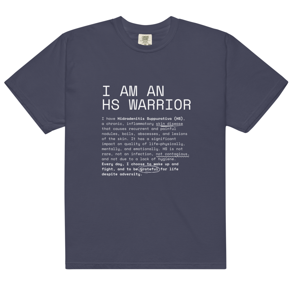 I am an HS Warrior 100% Cotton Unisex T-shirt