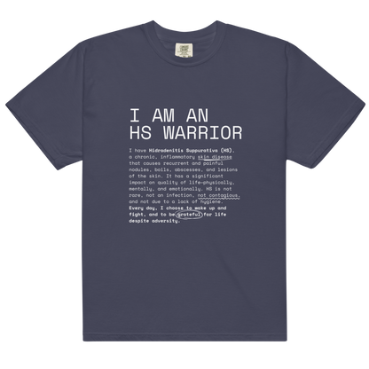 I am an HS Warrior 100% Cotton Unisex T-shirt