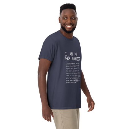 I am an HS Warrior 100% Cotton Unisex T-shirt