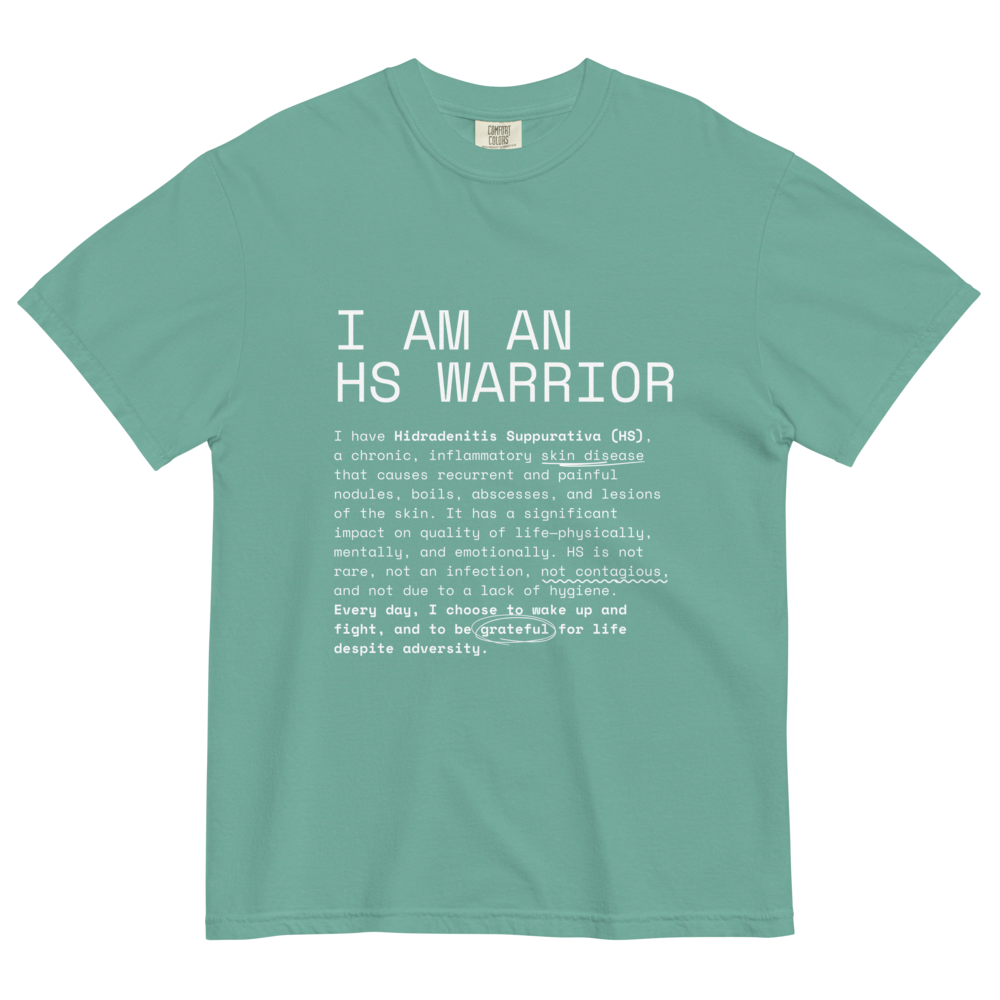 Playera Unisex 100% de Algodón - I am an HS Warrior 