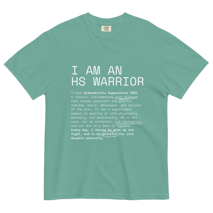 Playera Unisex 100% de Algodón - I am an HS Warrior 