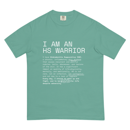 Playera Unisex 100% de Algodón - I am an HS Warrior 