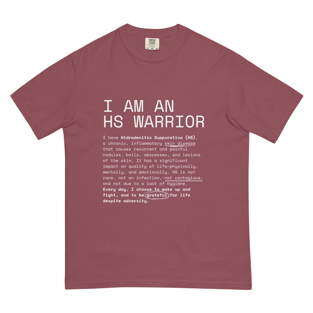 Playera Unisex 100% de Algodón - I am an HS Warrior 