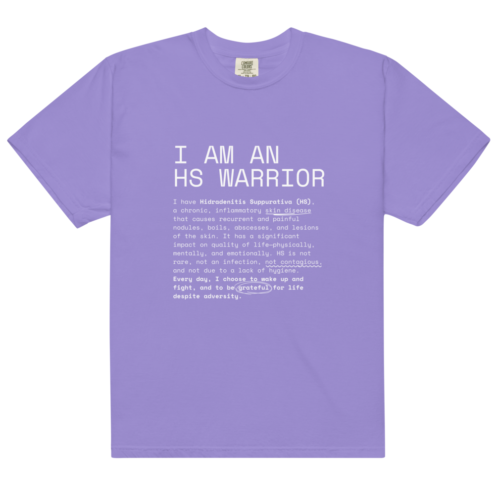 I am an HS Warrior 100% Cotton Unisex T-shirt