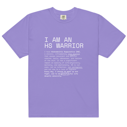 Playera Unisex 100% de Algodón - I am an HS Warrior 