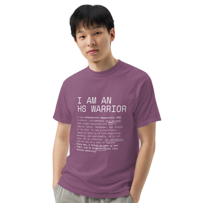 Playera Unisex 100% de Algodón - I am an HS Warrior 