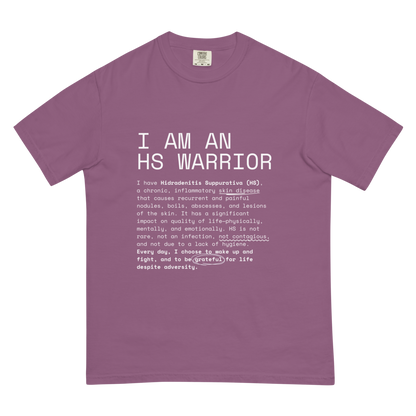 Playera Unisex 100% de Algodón - I am an HS Warrior 