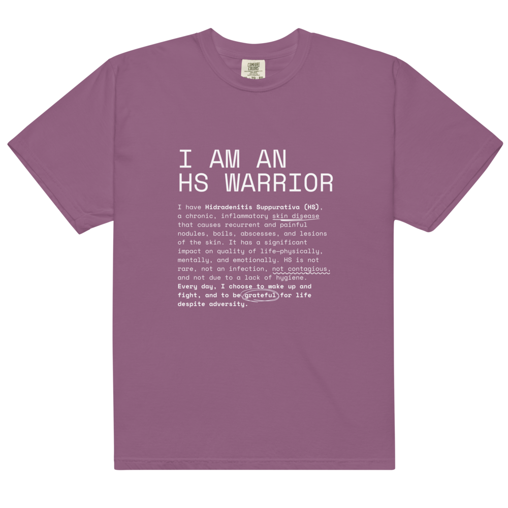 Playera Unisex 100% de Algodón - I am an HS Warrior 