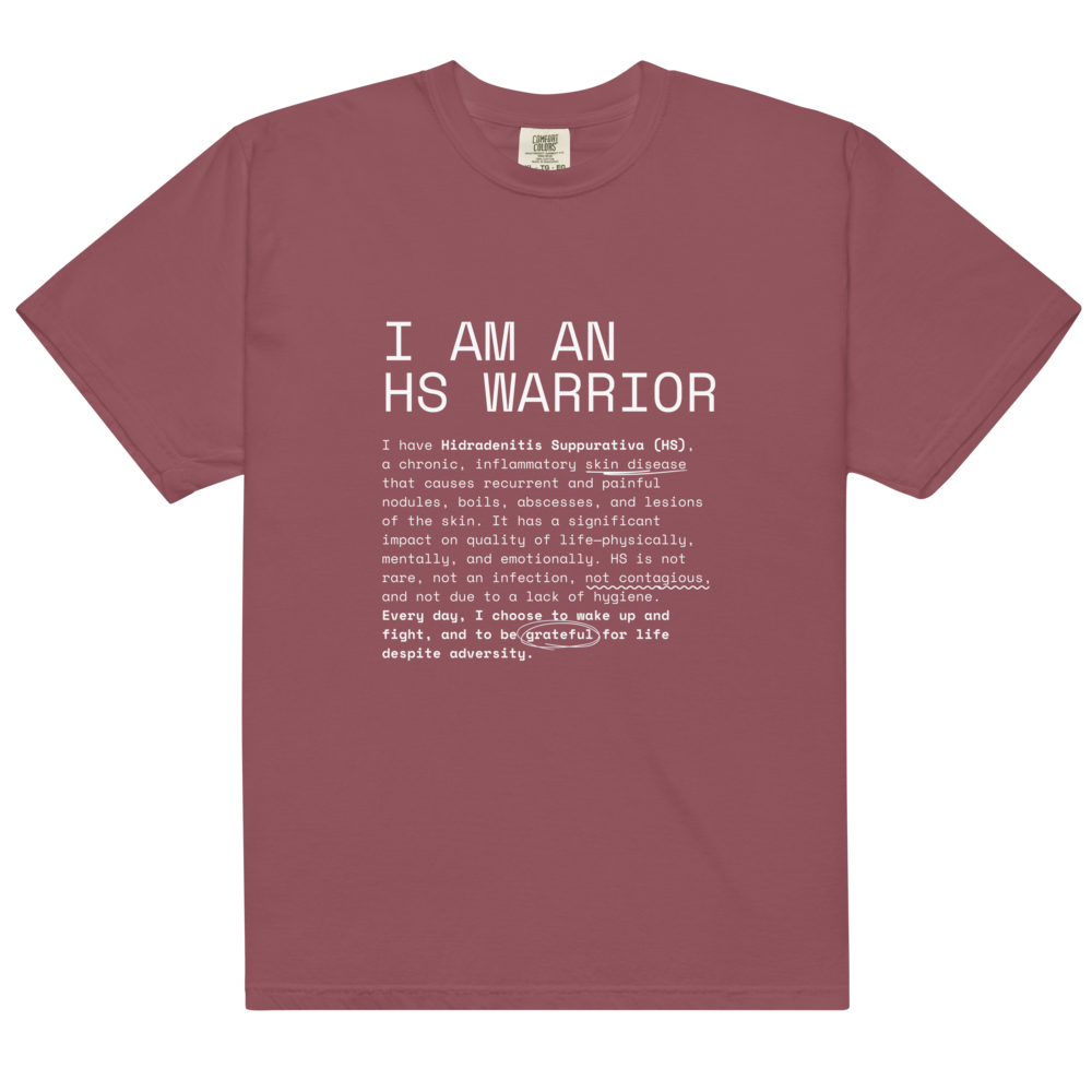 I am an HS Warrior 100% Cotton Unisex T-shirt