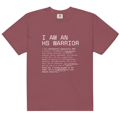 I am an HS Warrior 100% Cotton Unisex T-shirt