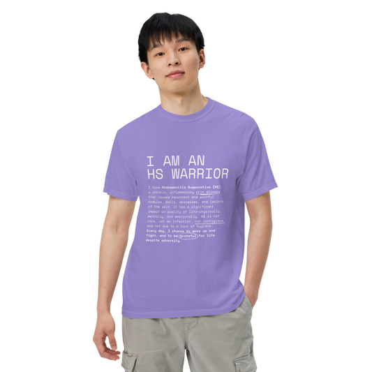 Playera Unisex 100% de Algodón - I am an HS Warrior 