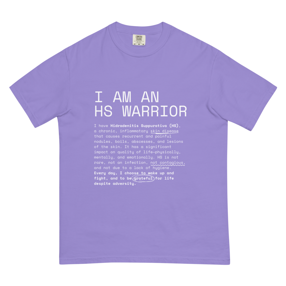 I am an HS Warrior 100% Cotton Unisex T-shirt