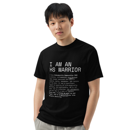 Playera Unisex 100% de Algodón - I am an HS Warrior 