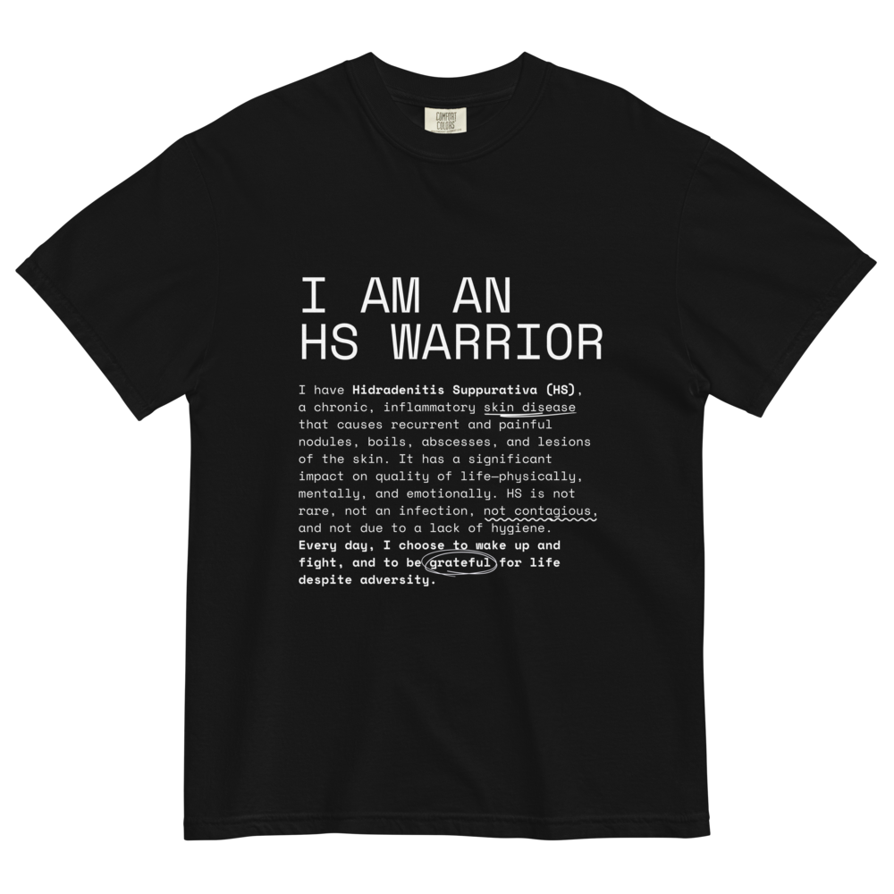 I am an HS Warrior 100% Cotton Unisex T-shirt