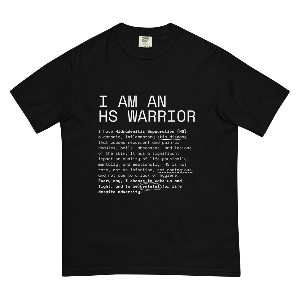 I am an HS Warrior 100% Cotton Unisex T-shirt