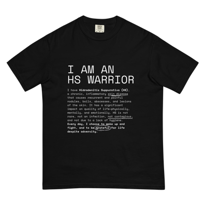 Playera Unisex 100% de Algodón - I am an HS Warrior 