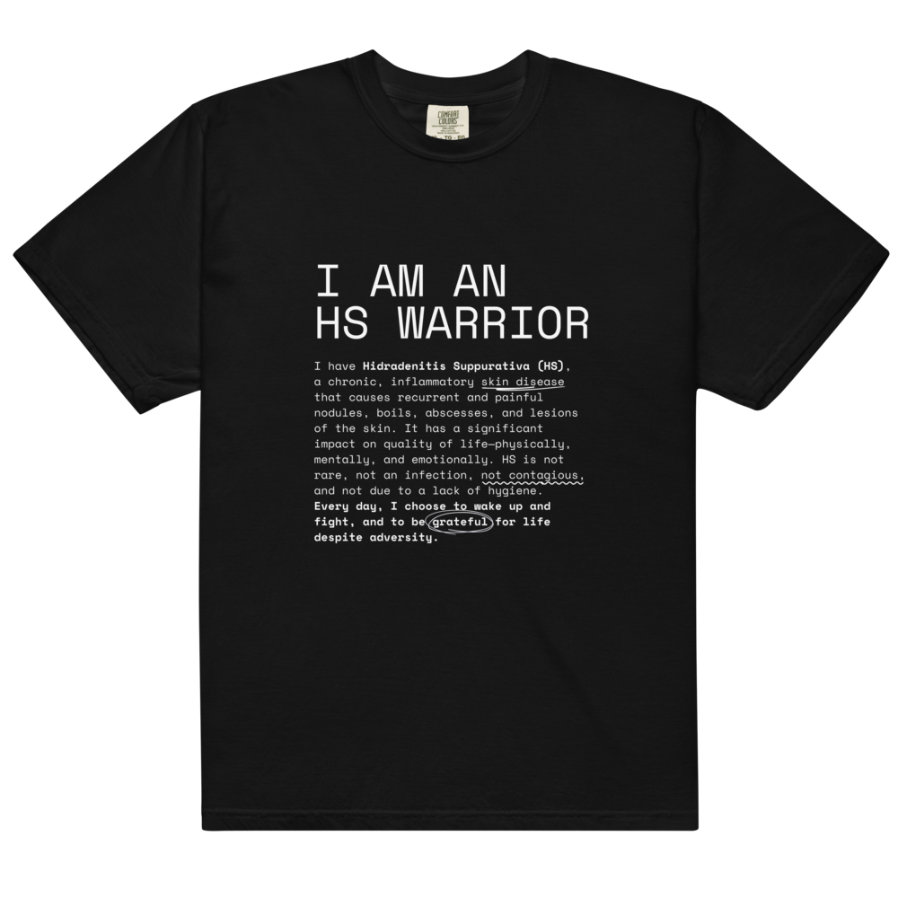 Playera Unisex 100% de Algodón - I am an HS Warrior 