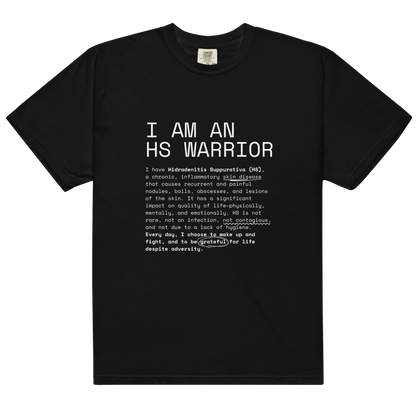 Playera Unisex 100% de Algodón - I am an HS Warrior 