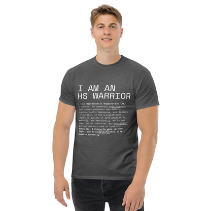 Playera Clásica para Hombre 100% Algodón - I am an HS Warrior