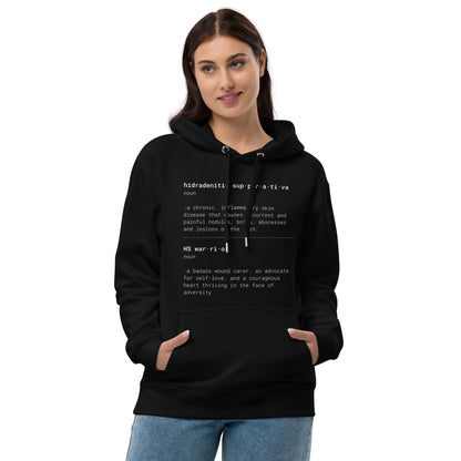 HS & HS Warrior "Dictionary"  Premium Eco-Friendly Hoodie