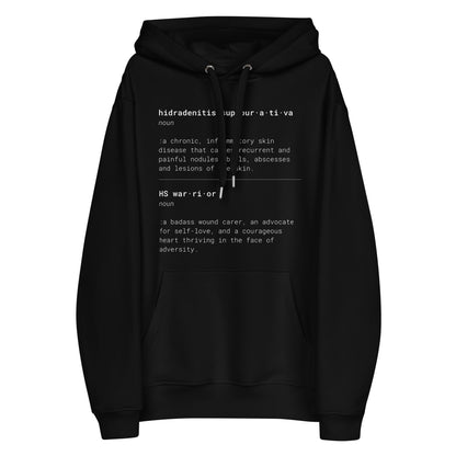 HS & HS Warrior "Dictionary"  Premium Eco-Friendly Hoodie