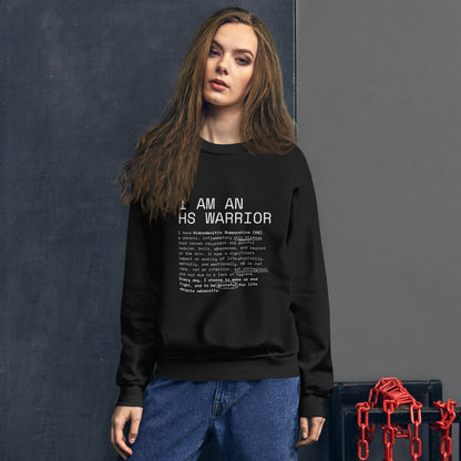 Sudadera Unisex - I am an HS Warrior 