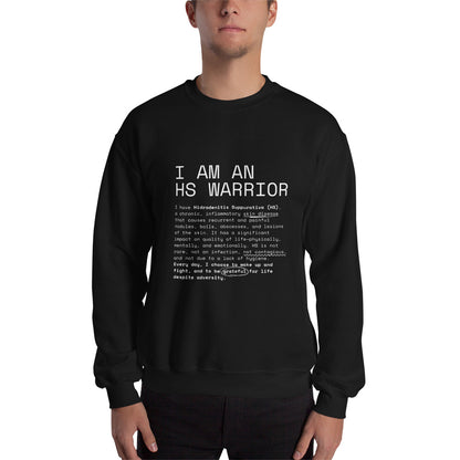 Sudadera Unisex - I am an HS Warrior 