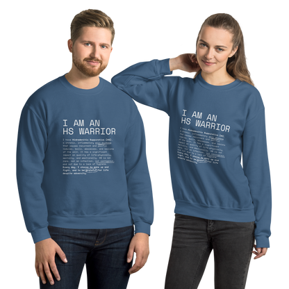 Sudadera Unisex - I am an HS Warrior 