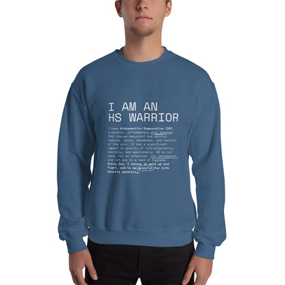 I am an HS Warrior All Gender Comfy Sweatshirt