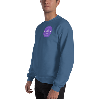 Hidraenitis Suppurativa (HS) Warrior Badge Unisex Sweatshirt