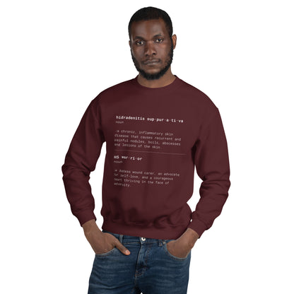 HS & HS Warrior "Dictionary" Definition Unisex Sweatshirt