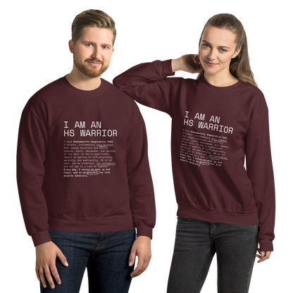 Sudadera Unisex - I am an HS Warrior 