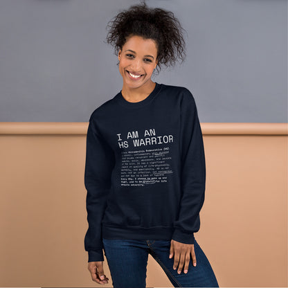 Sudadera Unisex - I am an HS Warrior 