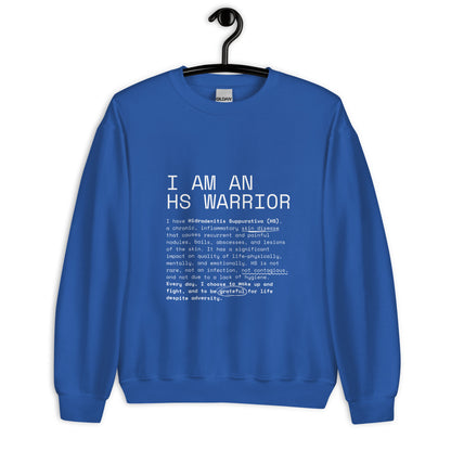 Sudadera Unisex - I am an HS Warrior 