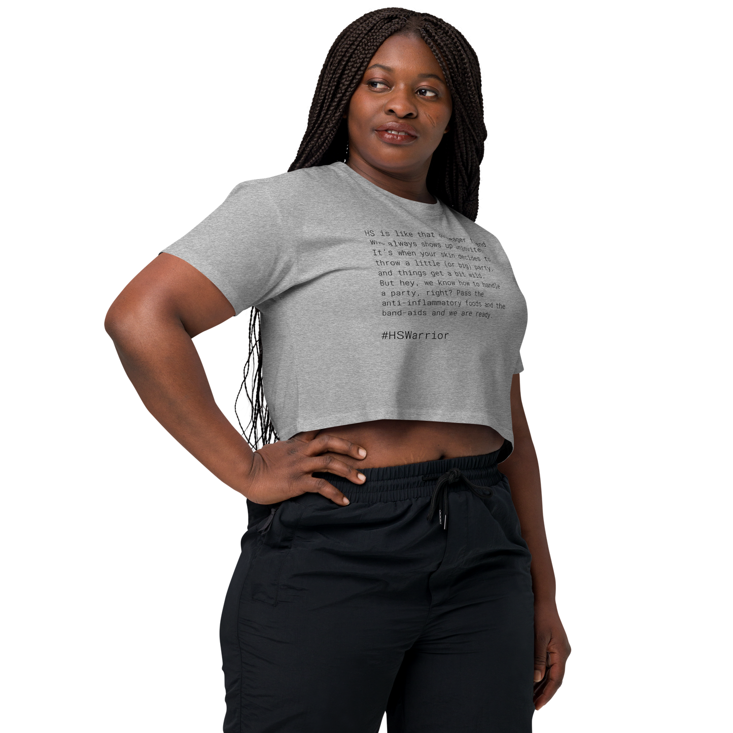 HS is THAT Friend Women’s 100% Cotton Crop Top