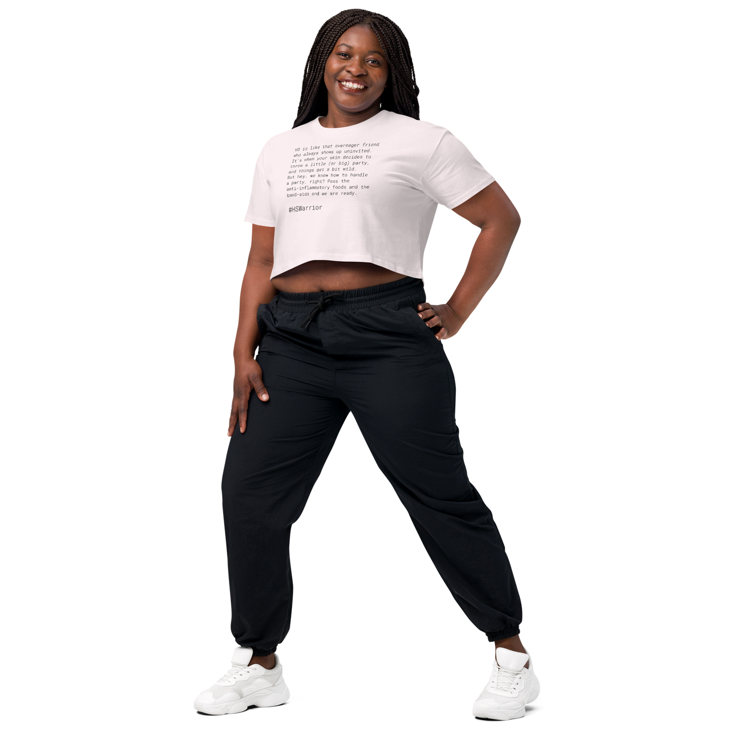 HS is THAT Friend Women’s 100% Cotton Crop Top