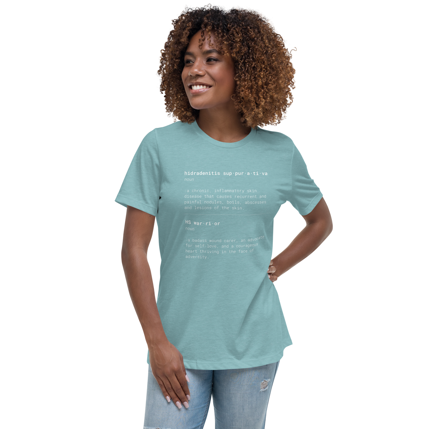 HS & HS Warrior "Dictionary" Women's  Relaxed Super Soft Cotton T-Shirt